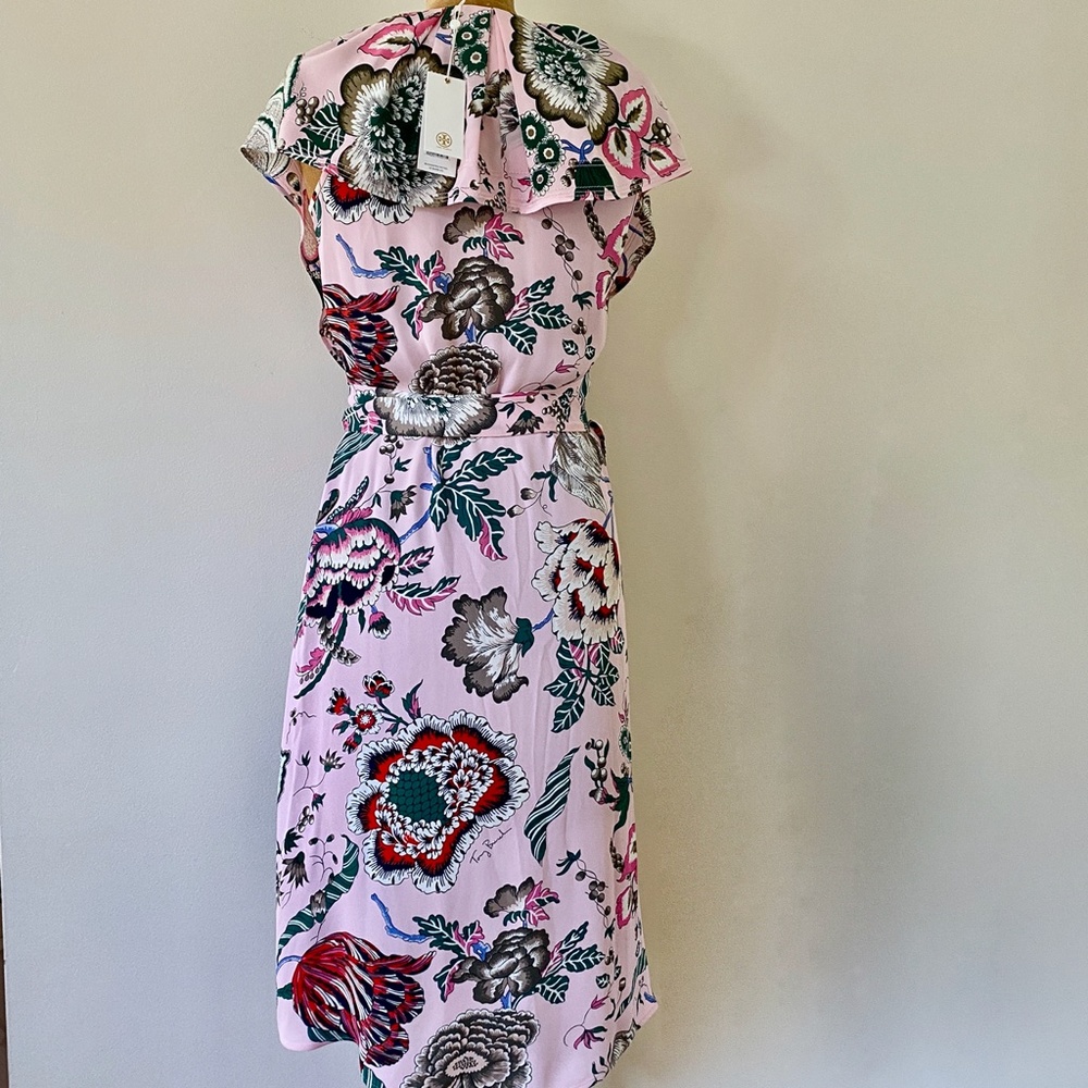 Tory Burch Adelia Floral Wrap Dress XS - Picture 14 of 16